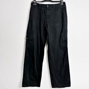 Dockers Women’s Cargo Pants Black Size 8